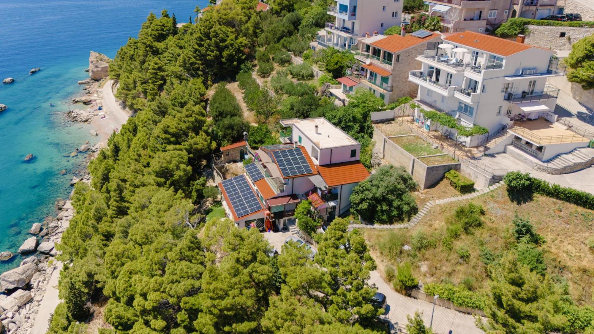 Seaview Apartments Nives Brela Buitenkant foto