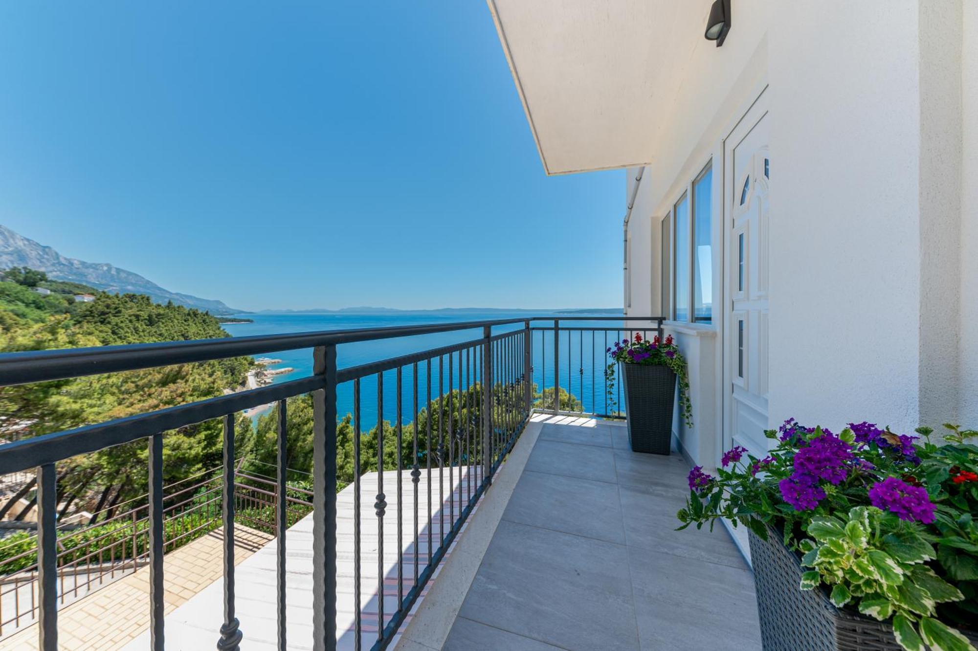 Seaview Apartments Nives Brela Kamer foto