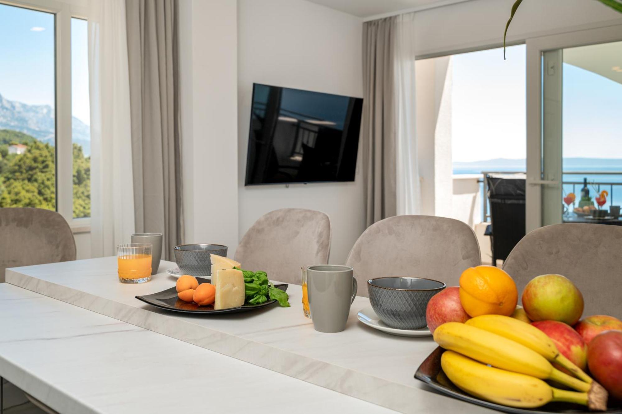 Seaview Apartments Nives Brela Kamer foto