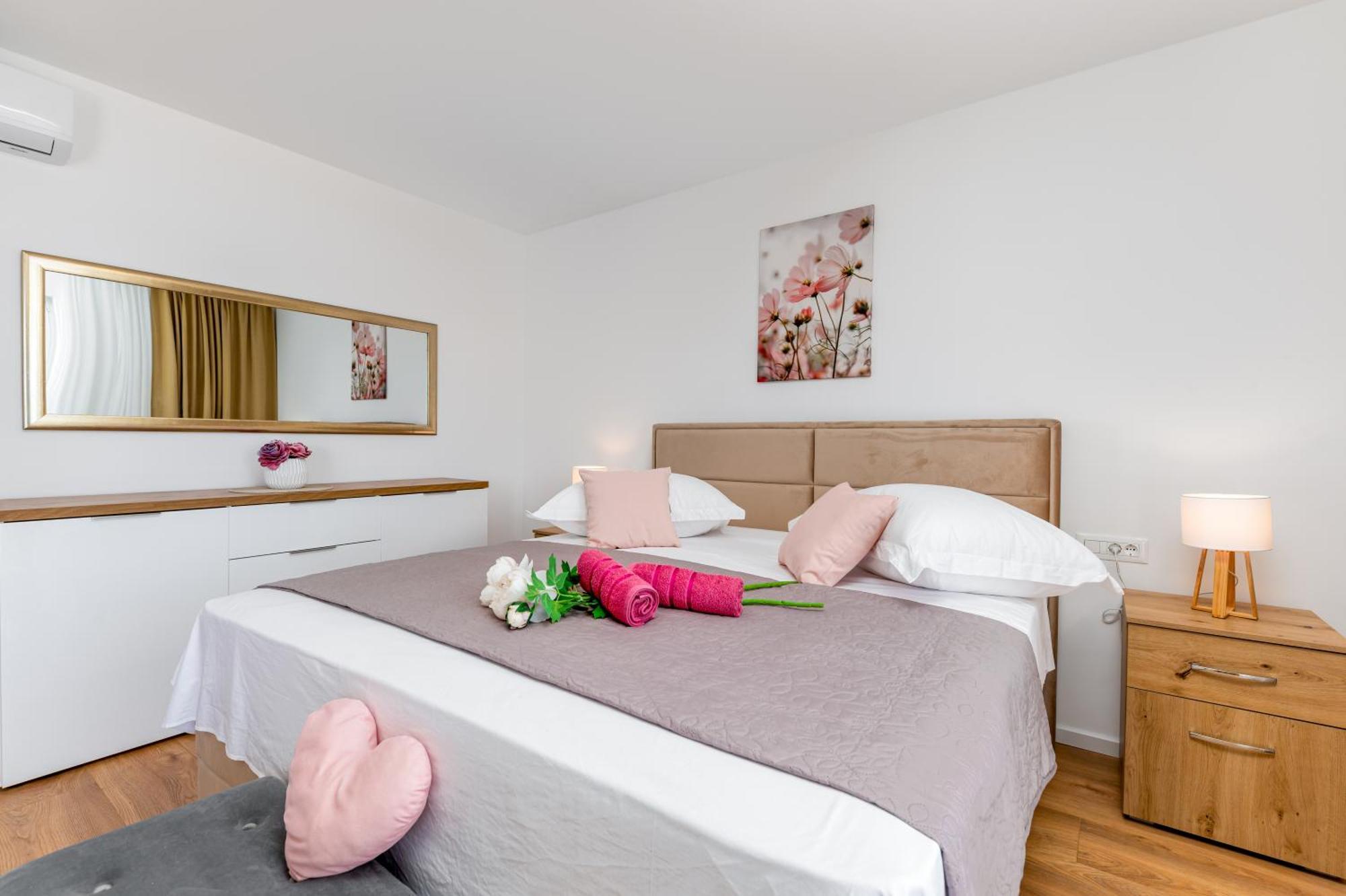 Seaview Apartments Nives Brela Kamer foto