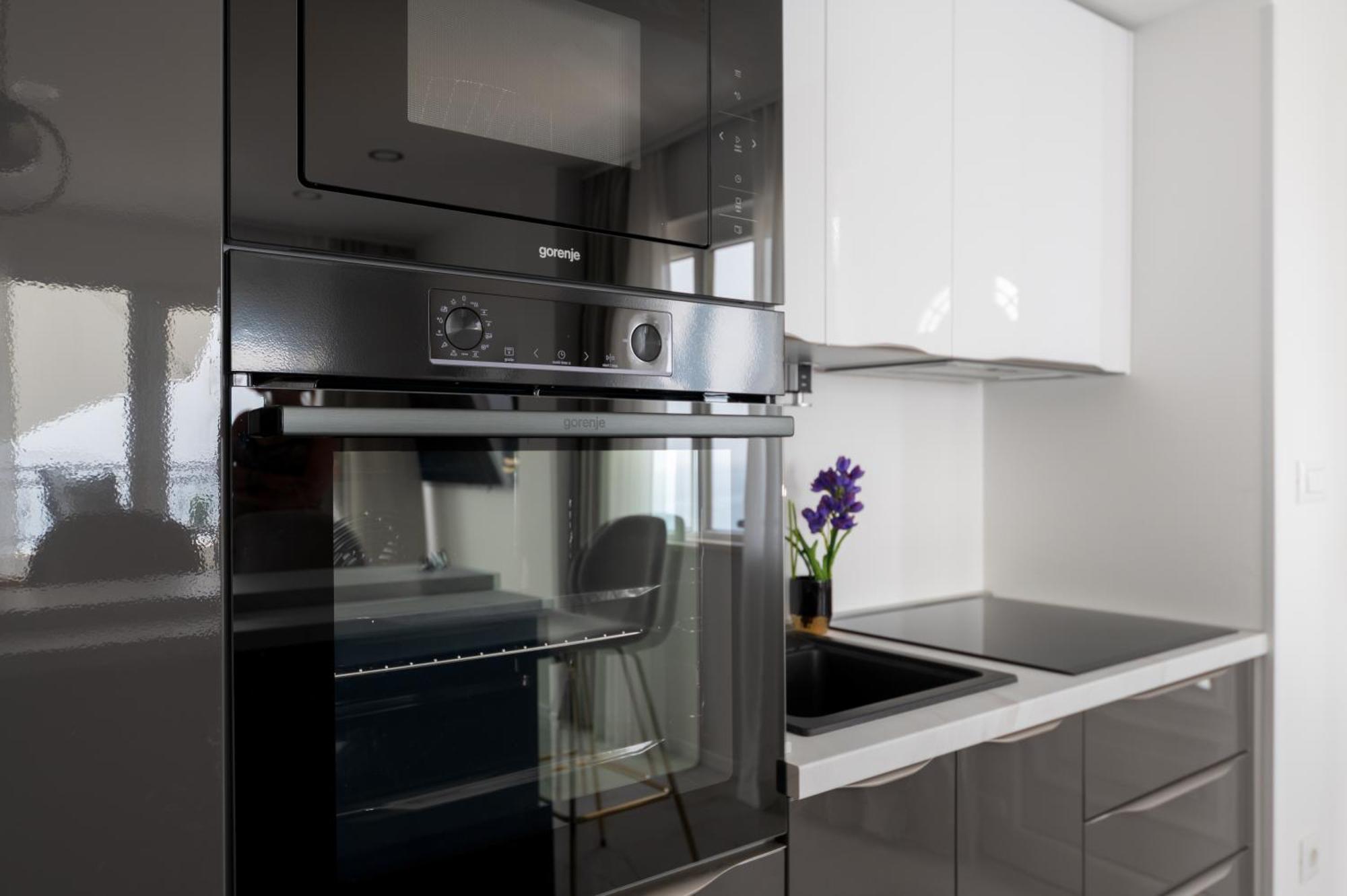 Seaview Apartments Nives Brela Kamer foto