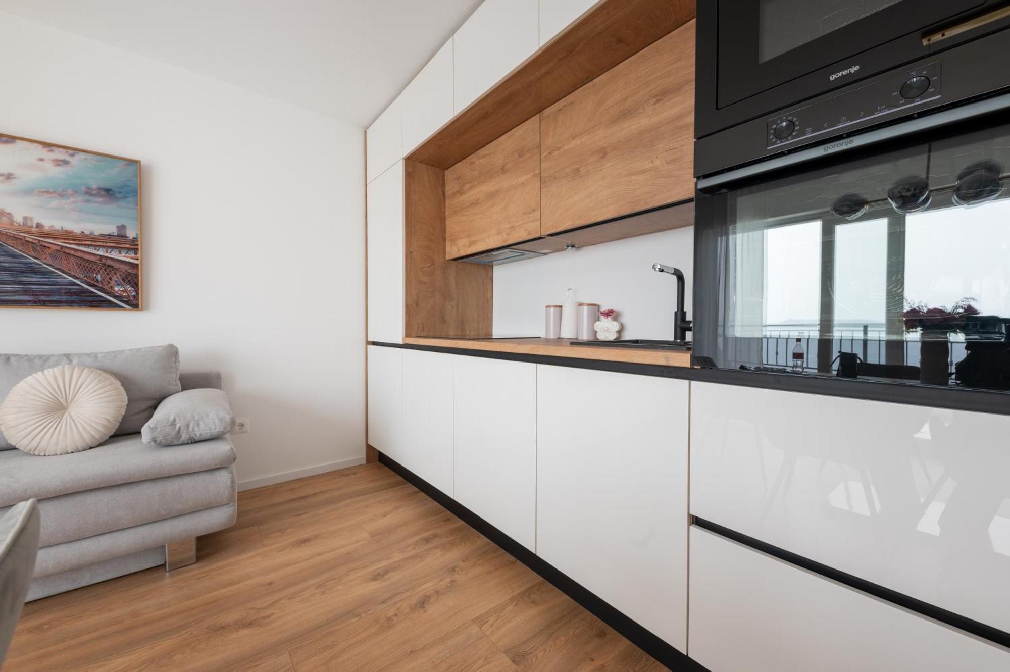 Seaview Apartments Nives Brela Kamer foto